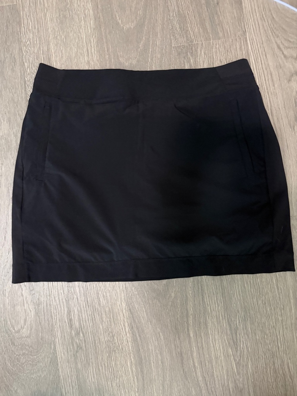 Athleta Black Athletic Skort with Side Pockets